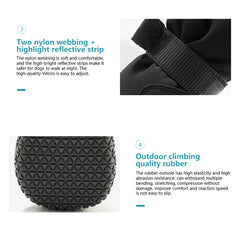 Dog Boots For Large Waterproof Medium-Sized Shoes
