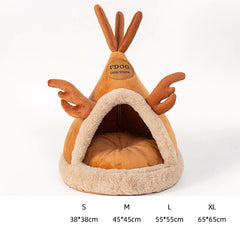 Dog Kennel Warm Winter House Mat Detachable