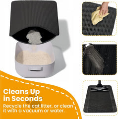 Cat Litter Mat Double Layer Pet Non