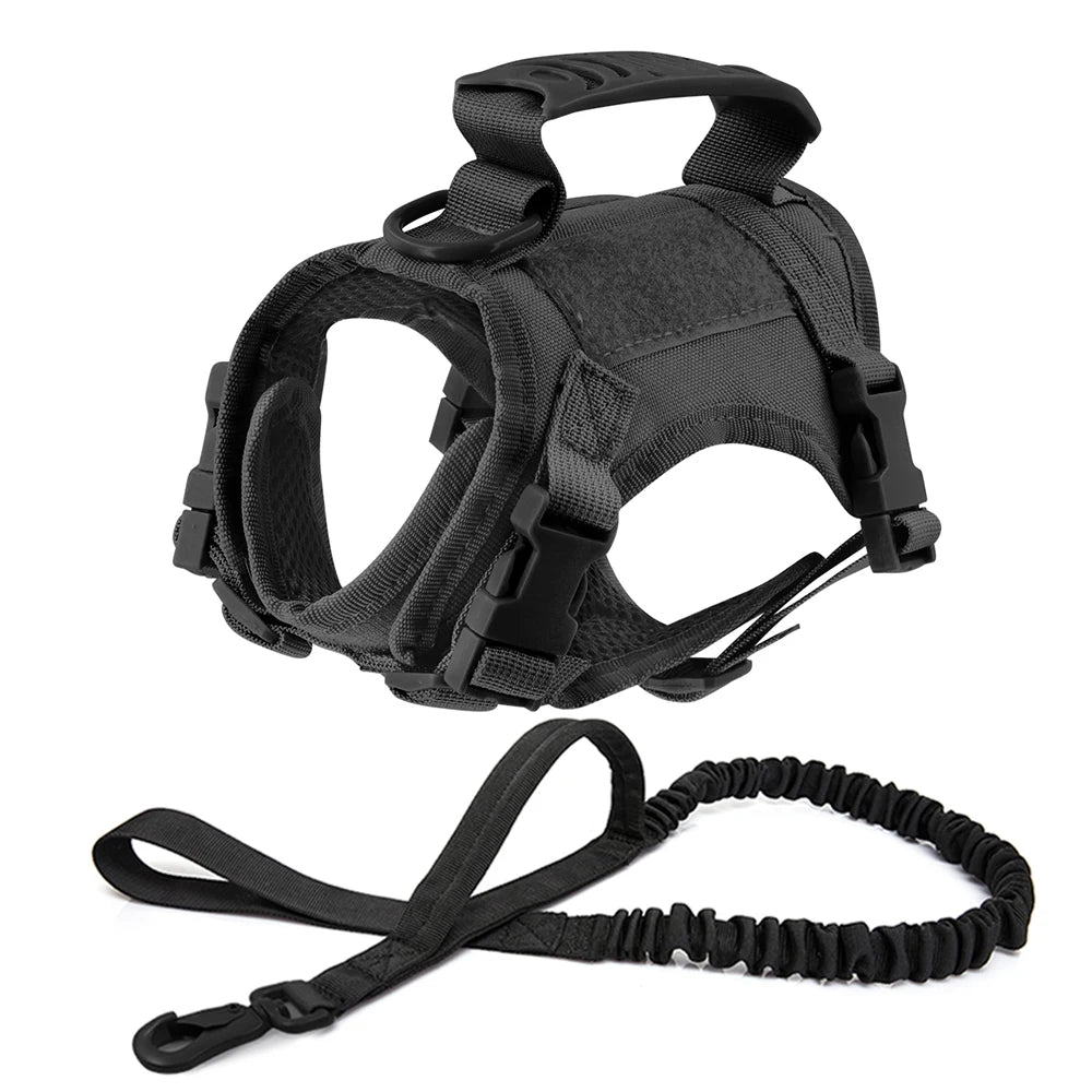 Tactical Cat Harness With Leash Set Puppy