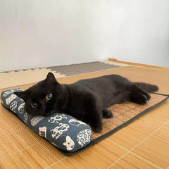 Cat Natural Cooling Mat Summer Pet Self