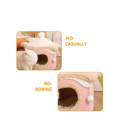 Pet Tent Cave Bed For Cats Small