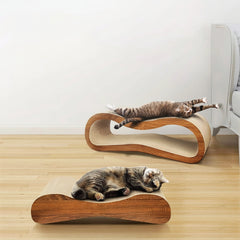 In Cat Scratcher Cardboard Lounge Bed, Scratching