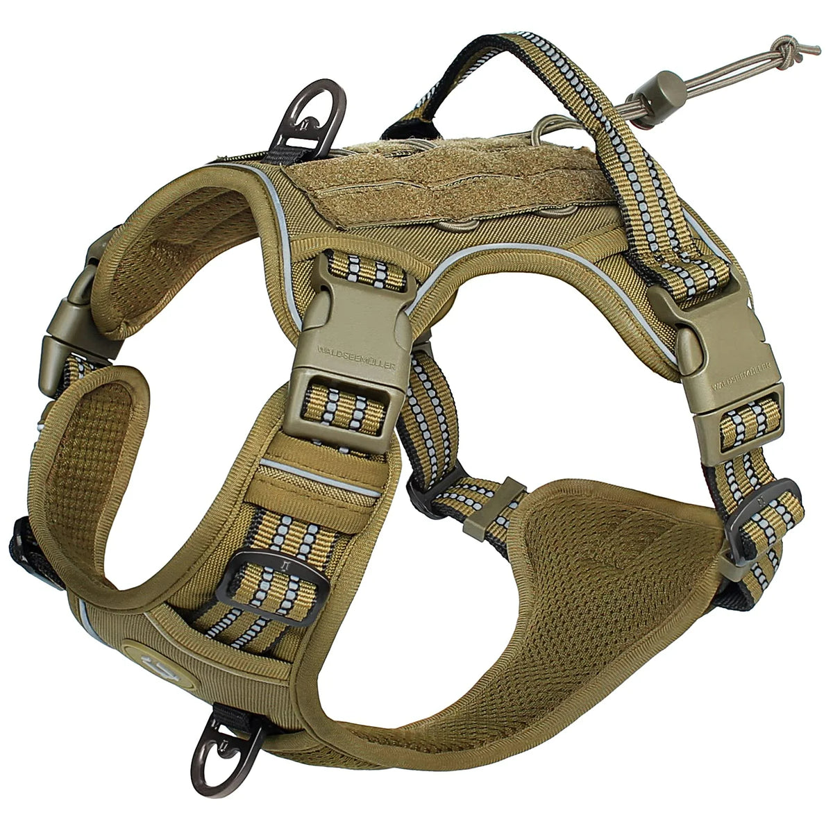 Tactical Dog Harness, No Pull Adjustable Breathable