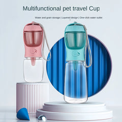 Dog Cat Portable Feeding And Watering Food