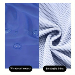 Dog Raincoat Puppy Pet Hooded With D-Ring