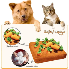Carrot Snuffle Mat For Dogs Cats Puzzle