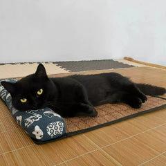 Cat Natural Cooling Mat Summer Pet Self