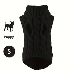 Comfortable Knitted Cat And Dog Sweater Soft