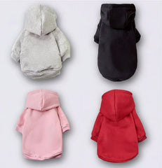 Dog Hoodies The Face Wind Coat Warm