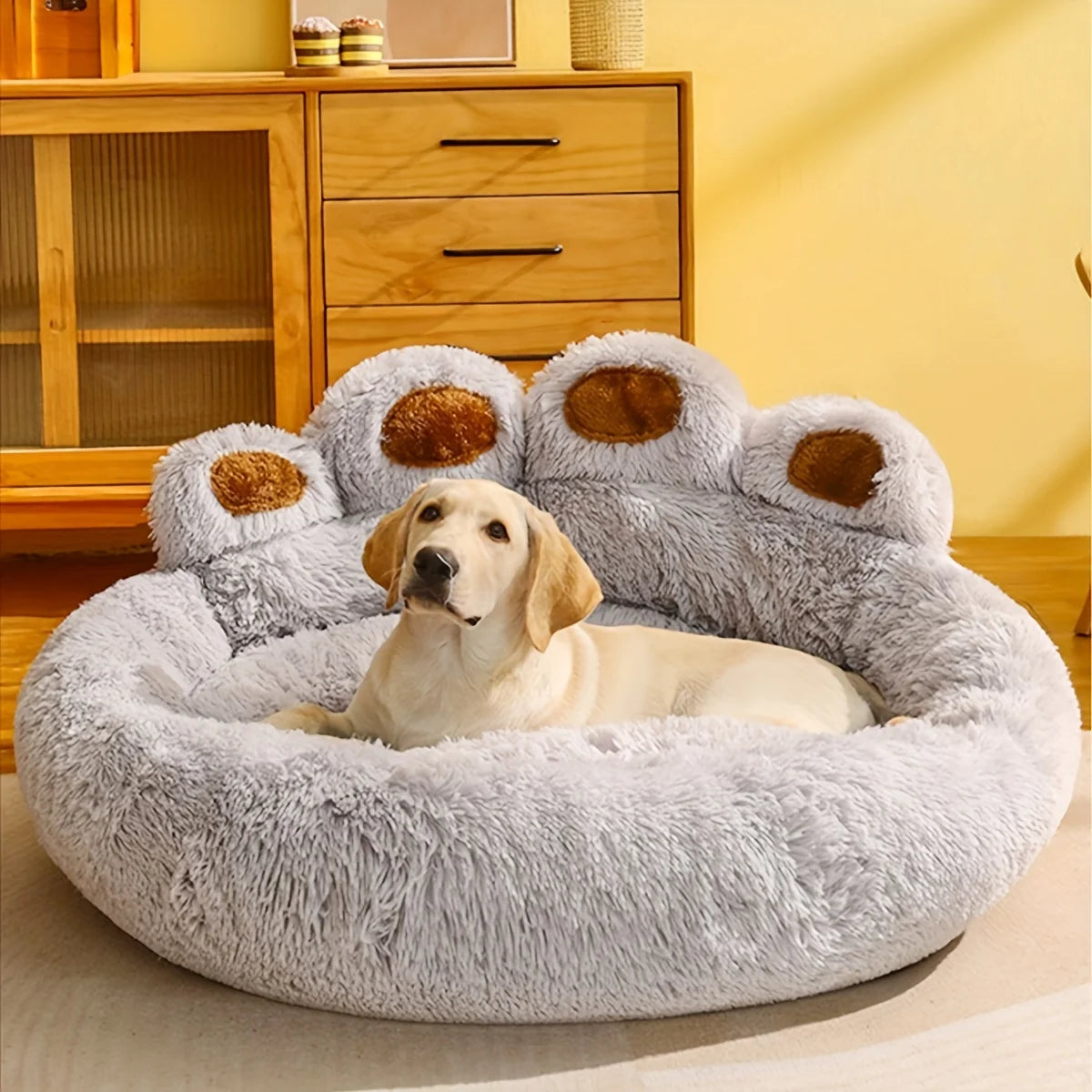 Cozy Large Pet Bed Soft, Plush, Warm