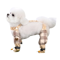 Dirty-Proof Dog Suspender Boots With Harness Waterproof