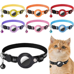 For Apple Airtag Pet Collar Reflective Kitten