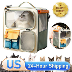 Dog Cat Travel Carrier Bag Large Capacity