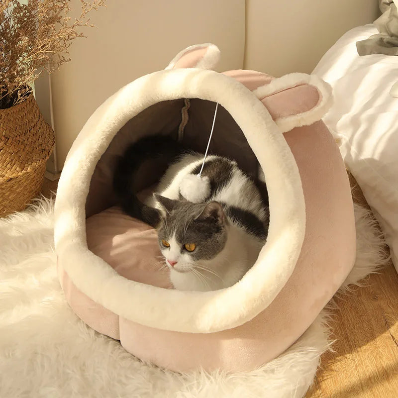 Pet Tent Cave Bed For Cats Small