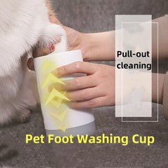 Pet Foot Washer Cup Silicone Soft Cat