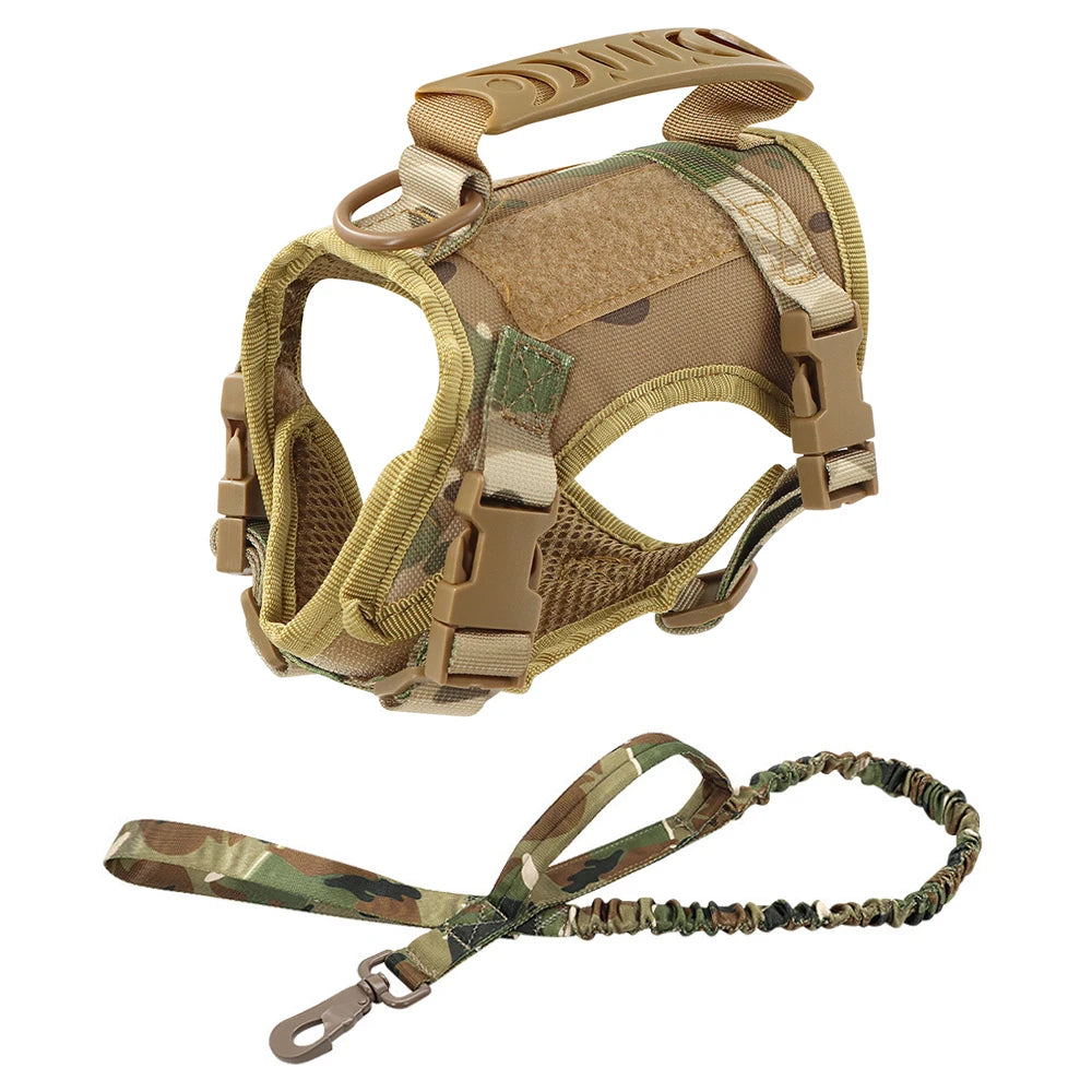 Tactical Cat Harness For Walking Escape Proof