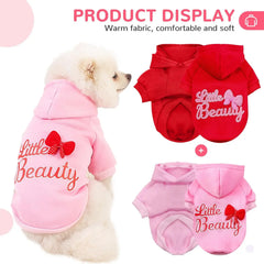 Autumn Winter Dog For Small Medium Girls,Fleece