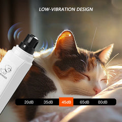 Professional Dog Nail Grinder Electric Pet Trimmer