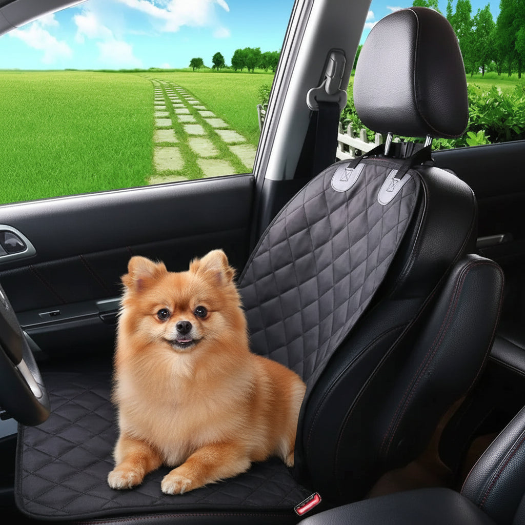 Dog Car Front Seat Cover Waterproof Non-Slip