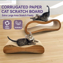 In Cat Scratcher Cardboard Lounge Bed, Scratching