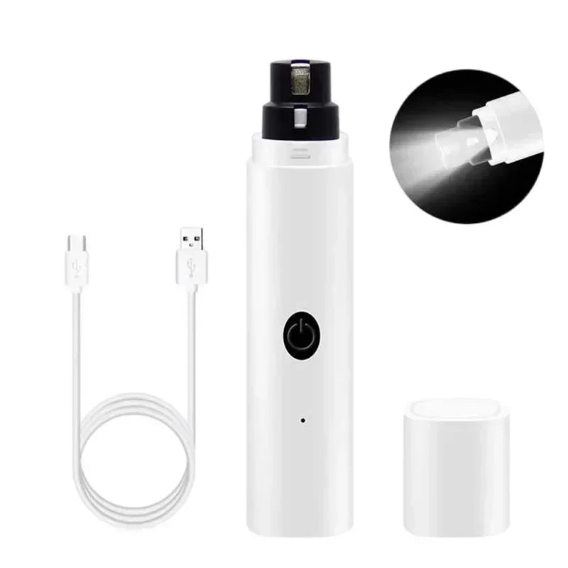New Electric Dog Nail Clippers Rechargeable USB