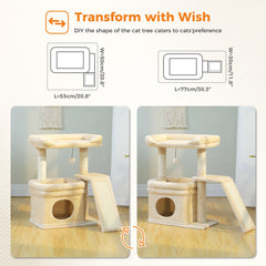 Small Cat Tree For Indoor Tower