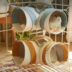 Rabbit Tunnel Toys Pet Hide Nest Hamster