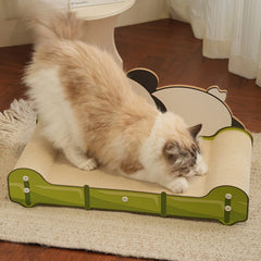 Bear Cat Couch Scratcher Cardboard Scratch Lounge