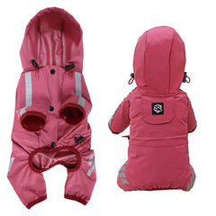 Dog Raincoat Reflective Waterproof Pet For Maltese