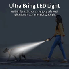 5M Automatic Retractable Dog Leash With LED
