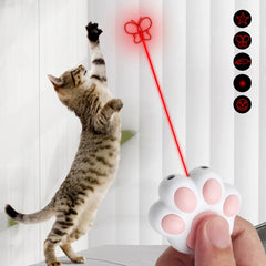 Funny Laser Pet Toys Rechargeable Adjustable Patterns