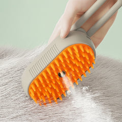 Cat Steam Brush Steamy Dog In Electric