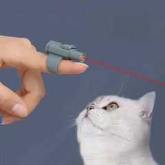 Mini Laser Cat Toy Portable Interactive Finger