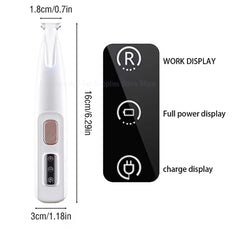 Portable Dog Paw Trimmer With LED Light