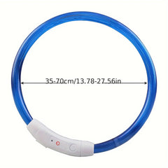 Super Bright LED Dog Collar, USB Rechargeable