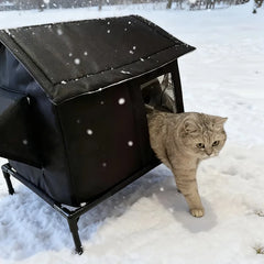 Winter Warm Cat Nest Outdoor Shelter Insulated