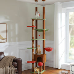 Cat Tree Floor To Ceiling Tower Adjustable