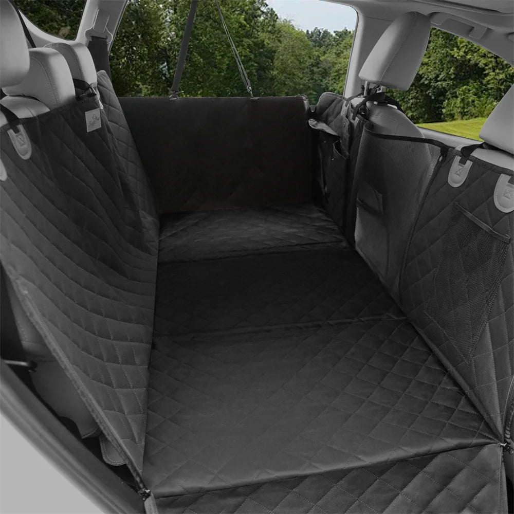 Waterproof Back Seat Extender Dog Car Cover
