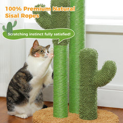 Cactus Cat Scratching Post For Indoor Tall
