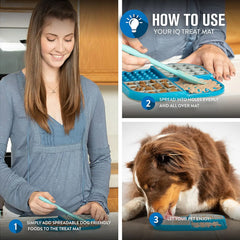 Interactive Lick Mat For Dogs Cats Slow