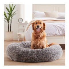 Dog Beds For Large Calming Donut Round