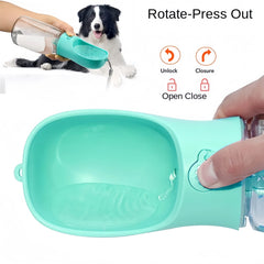 Pets Water Bottle Portable Food Grade Material