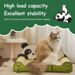 Bear Cat Couch Scratcher Cardboard Scratch Lounge