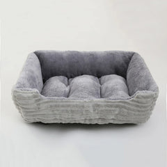 Bed For Dog Cat Pet Square Plush