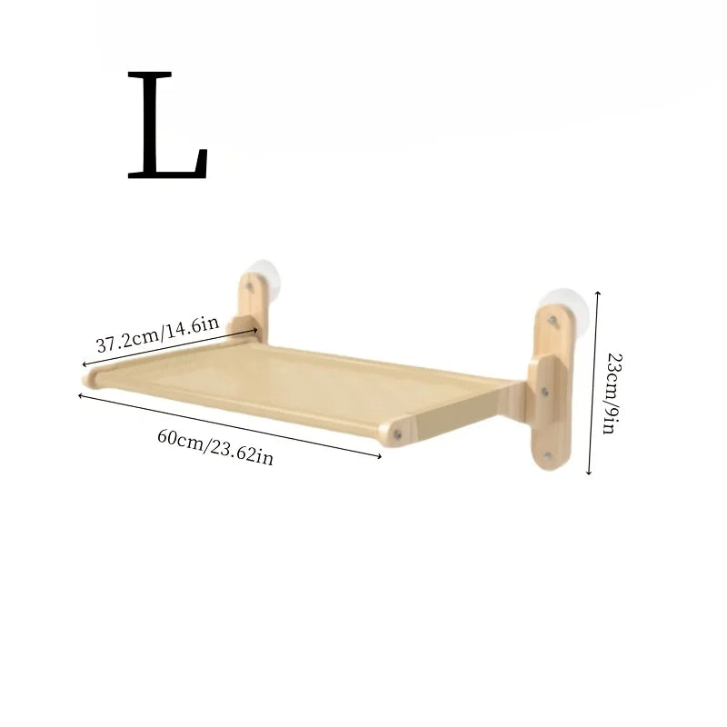 Cat Hammock, Window, Suction Cup Bed, Suspended