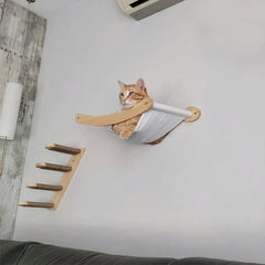 Cat Hammock And Stairway With Sisal Rope