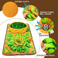 Awoof Large Dog Snuffle Mat, Interactive Feeding