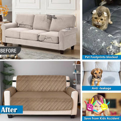 100% Waterproof Couch Covers Sofa Non-Slip Slipcover
