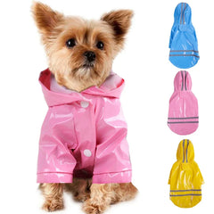 Summer Outdoor Puppy Pet Rain Coat S-Xl